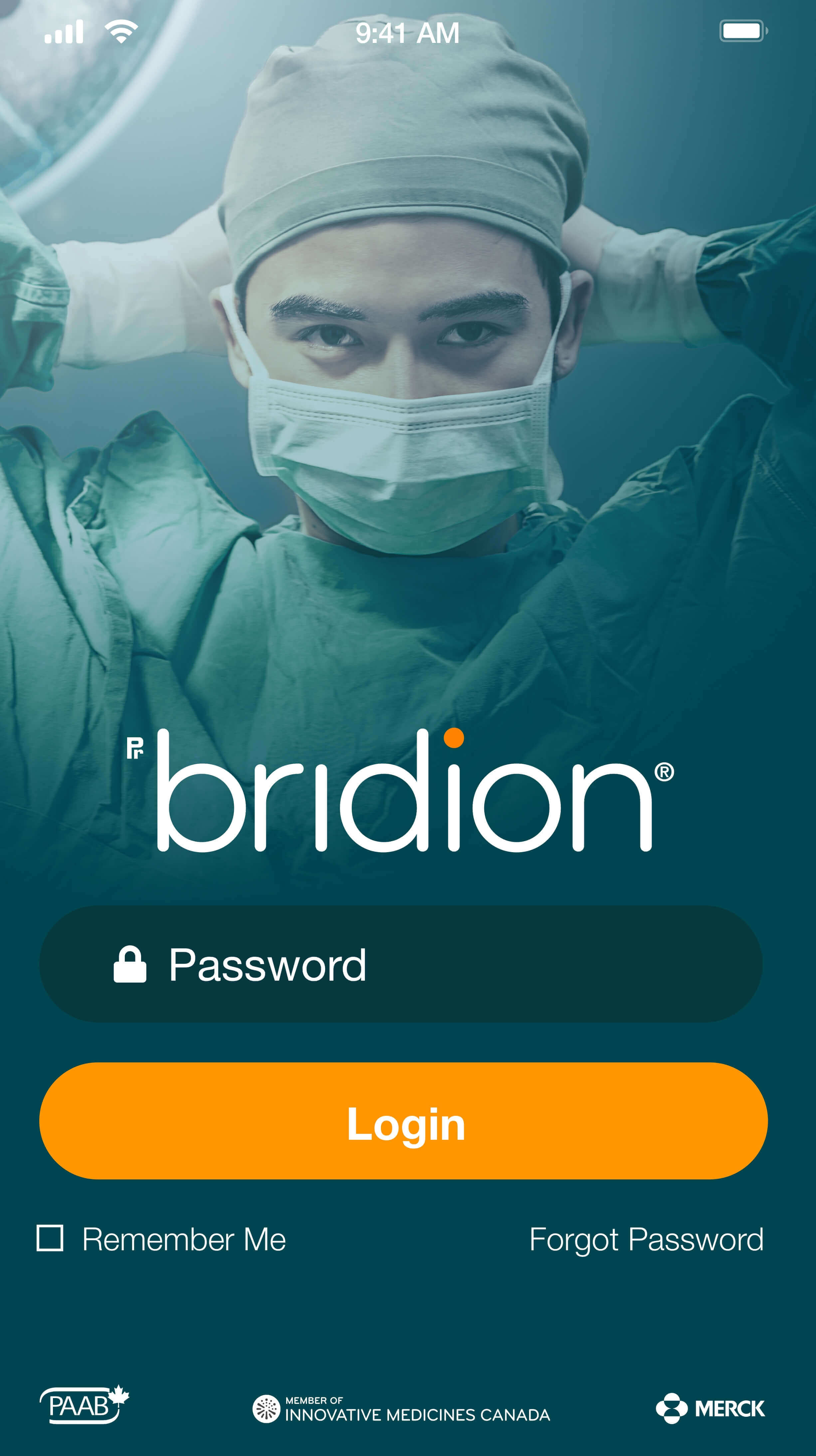 bridion app inner pages