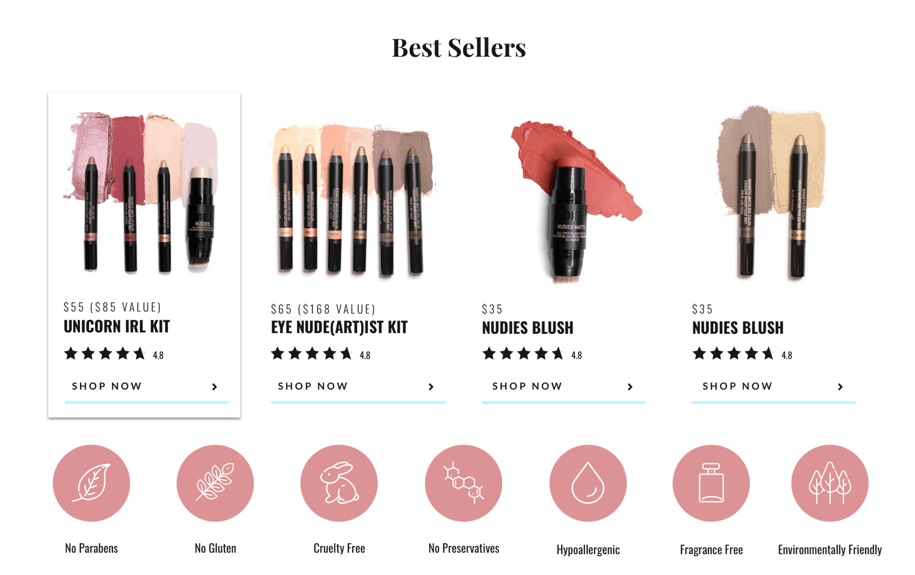 nudestix home page